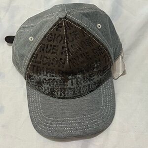 True Religion Brown and Gray Cap
